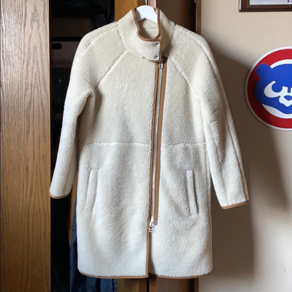Madewell Sherpa coat